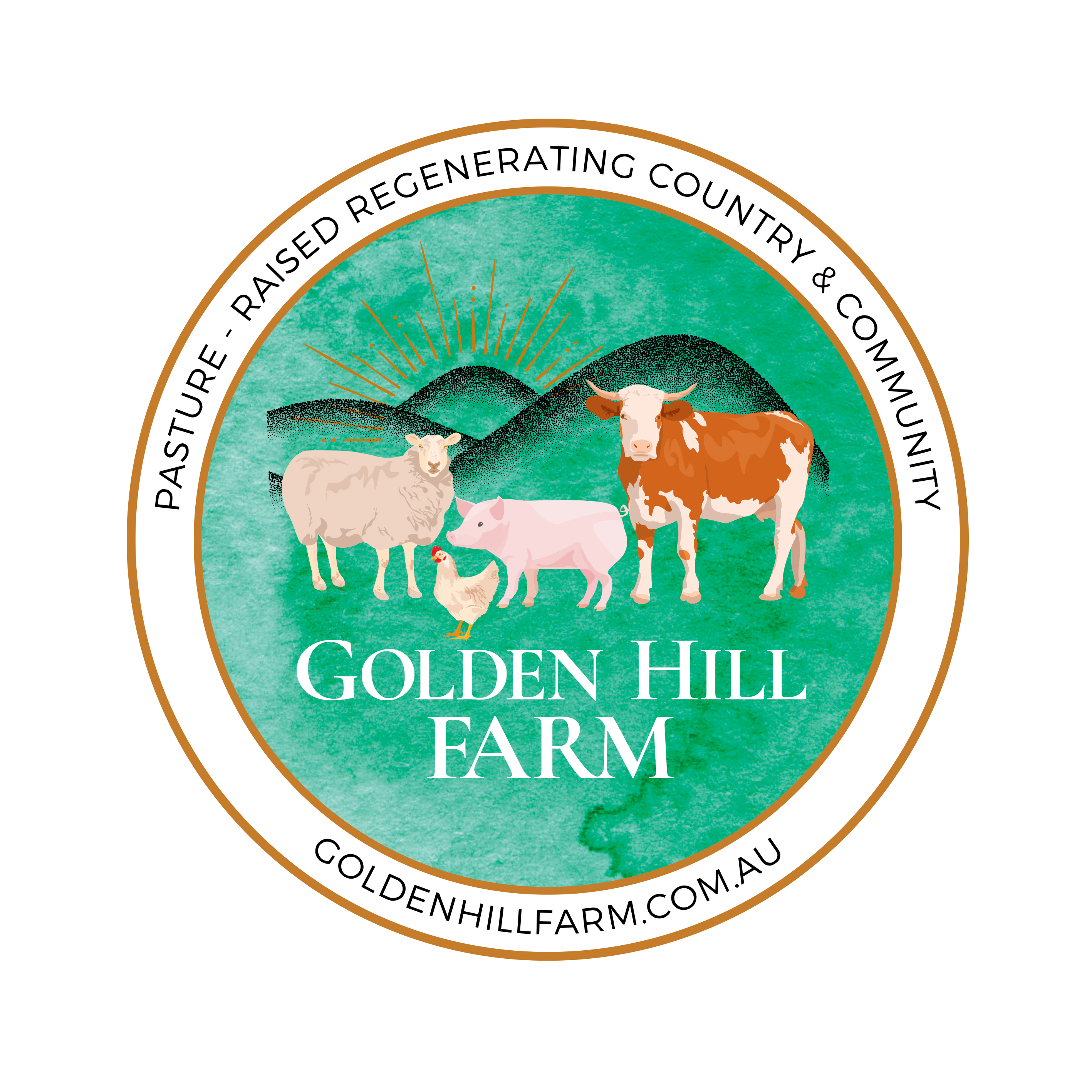 Golden Hill Logo